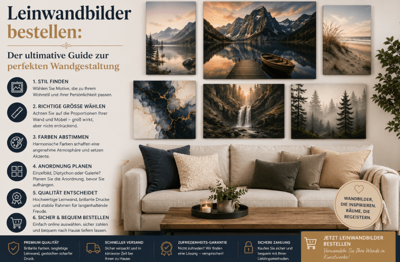 Leinwandbilder bestellen