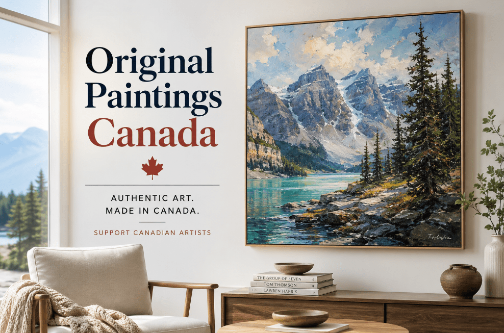 Original Paintings Canada: Why More Canadians Are Choosing Handmade Art - Rossetti Art