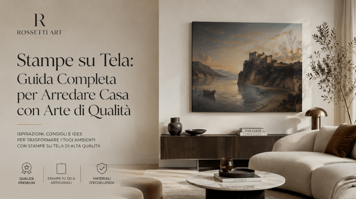 Stampe su Tela: Guida Completa per Arredare Casa con Arte di Qualità