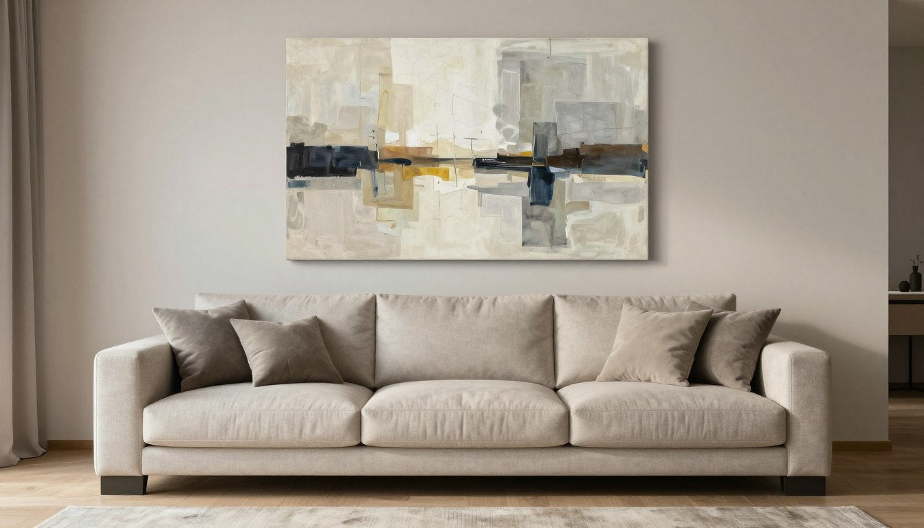 welches bild über die couch: Größe, Höhe, Stil