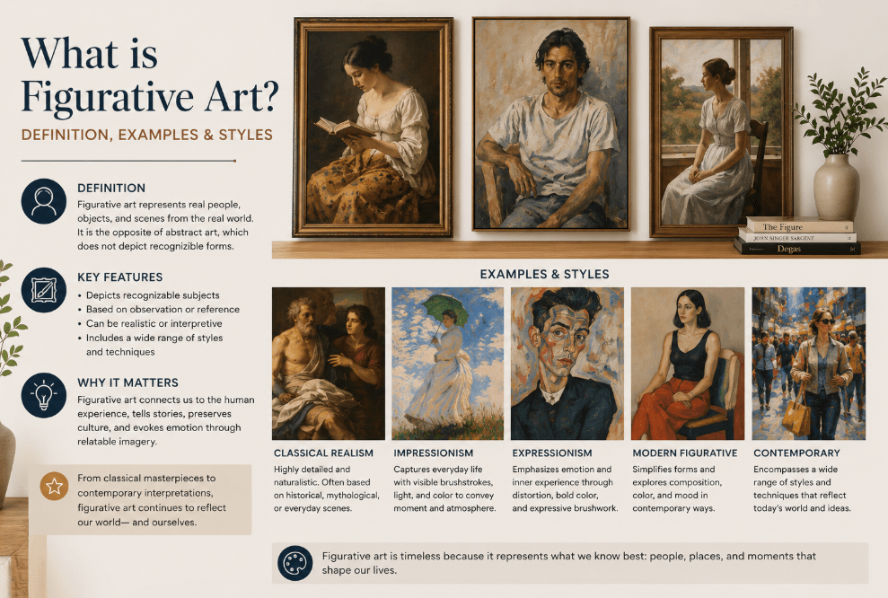 What is Figurative Art? Definition, Examples & Styles