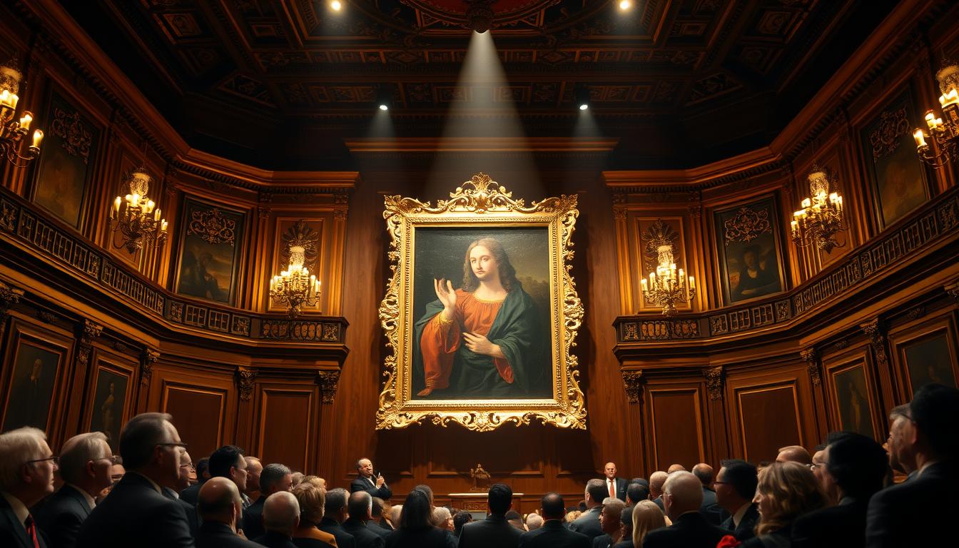 Who bought the $450 million dollar painting?