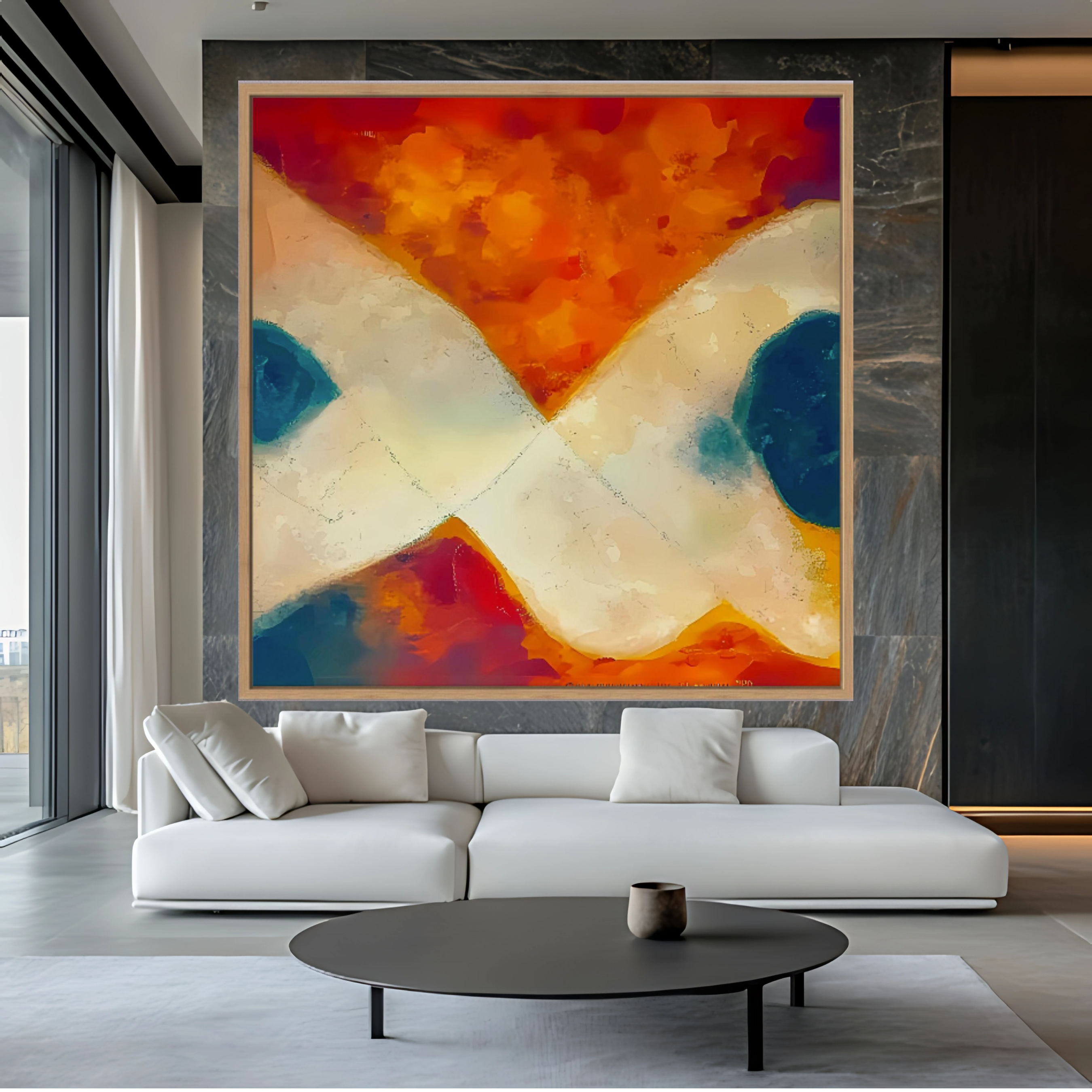 Canvas Print: Infinite Flow – Contemporary Abstract Art