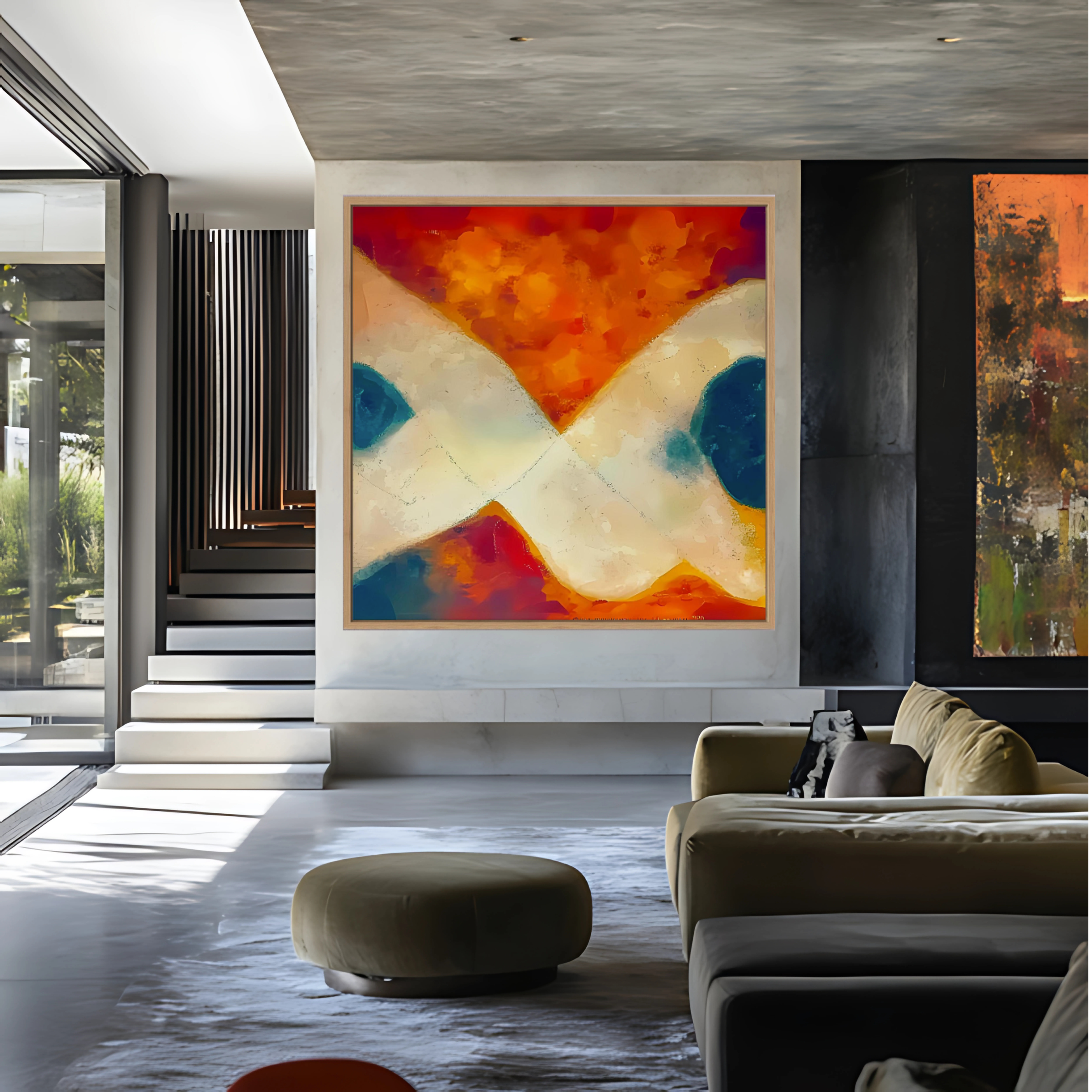 Canvas Print: Infinite Flow – Contemporary Abstract Art