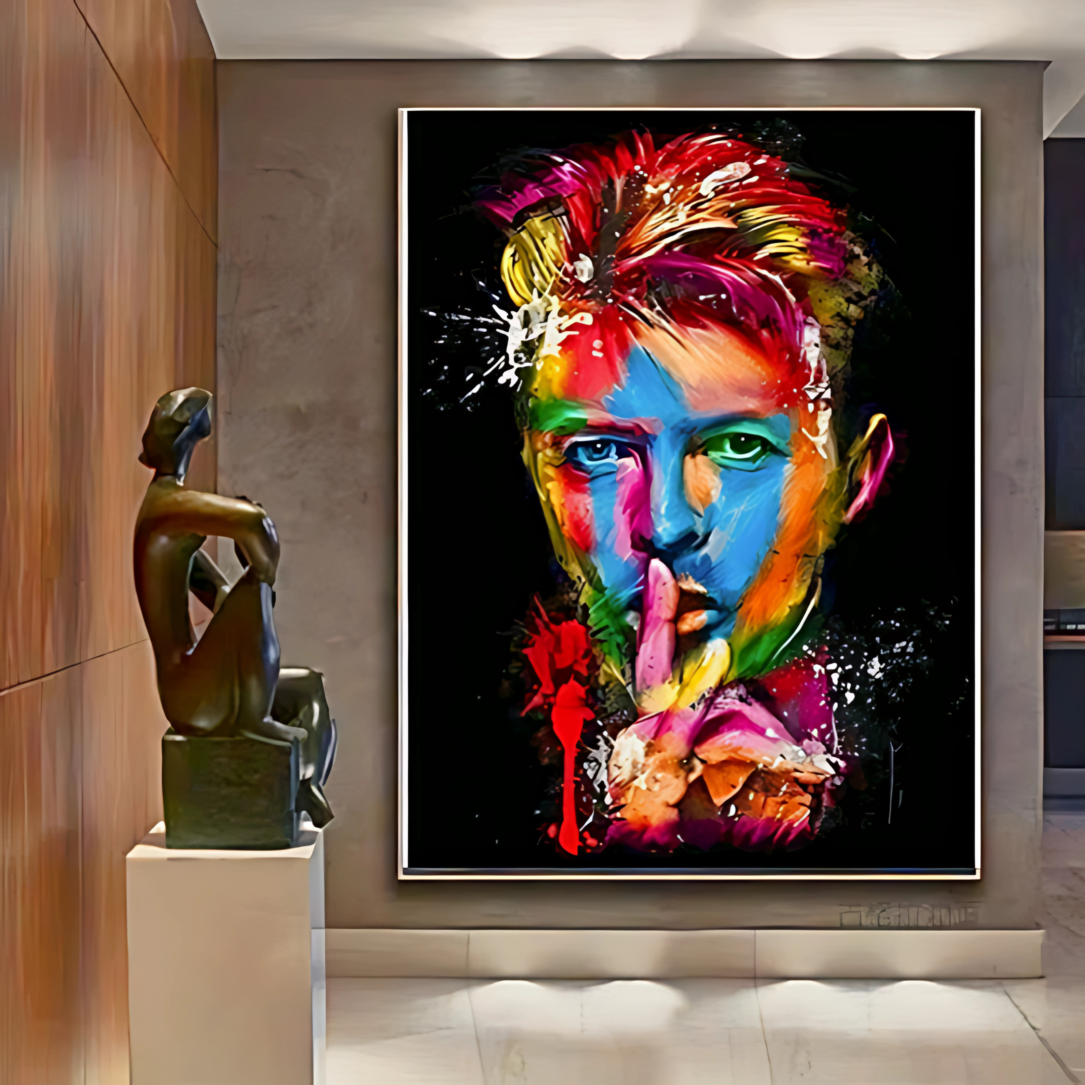 Original Painting : David Bowie Original Painting