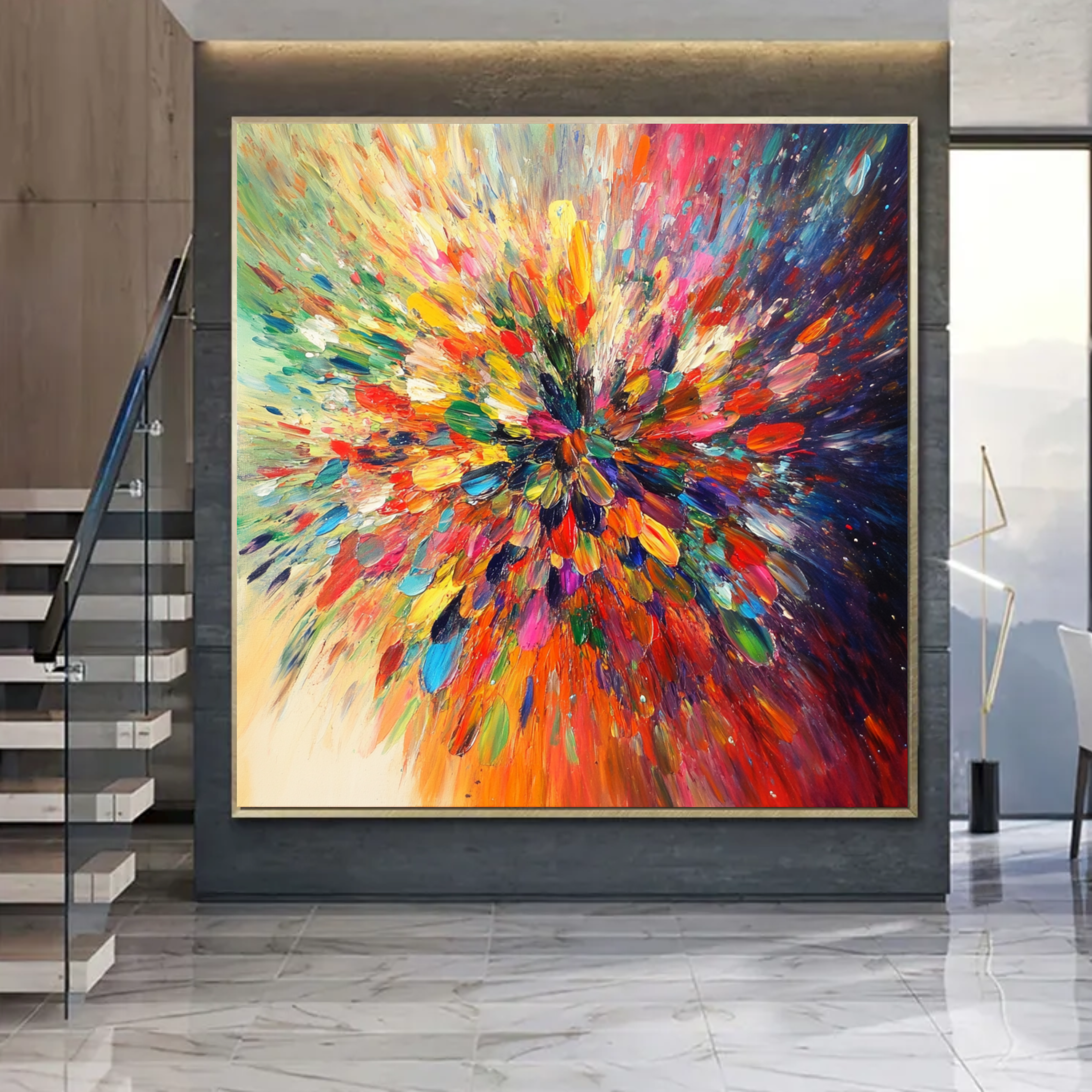 Original Painting : "Radiant Bloom II" - Chiara Rossetti