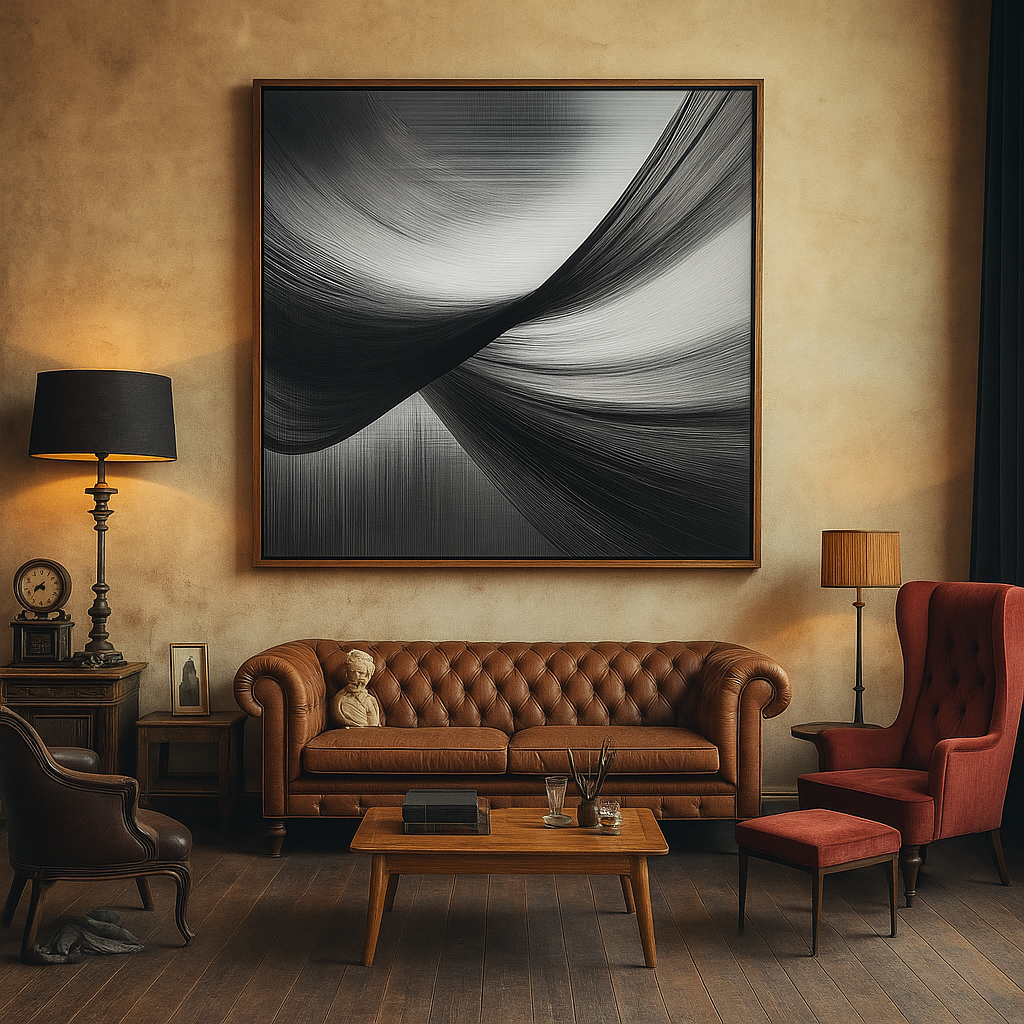 Canvas Print : Black & White Whispers - Black and White Art Prints - Chiara Rossetti