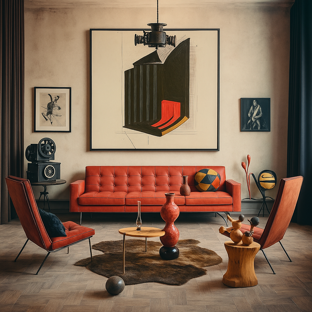 Canvas Print: The Obsidian Flow - Modern Abstract Art - Chiara Rossetti