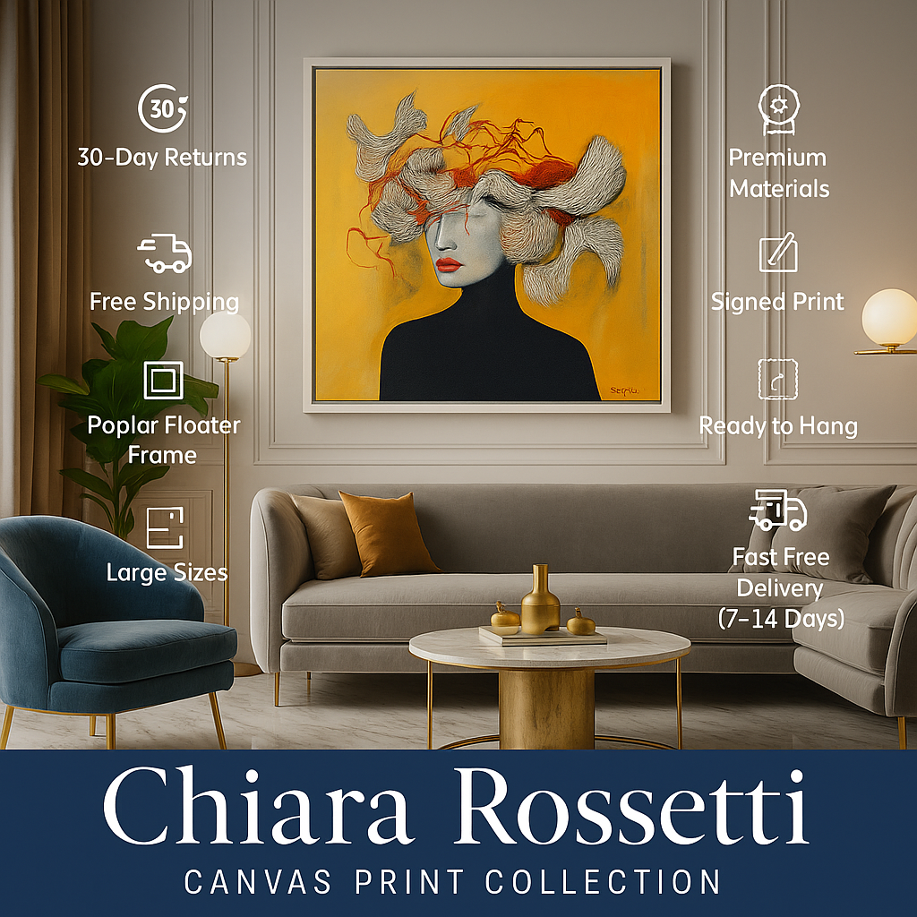 Modern Portrait Canvas Art