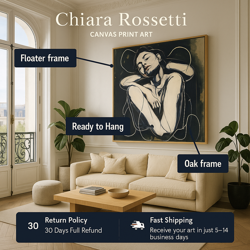 Female figure art print&nbsp;