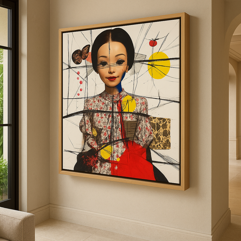 Surreal Doll Portrait 
