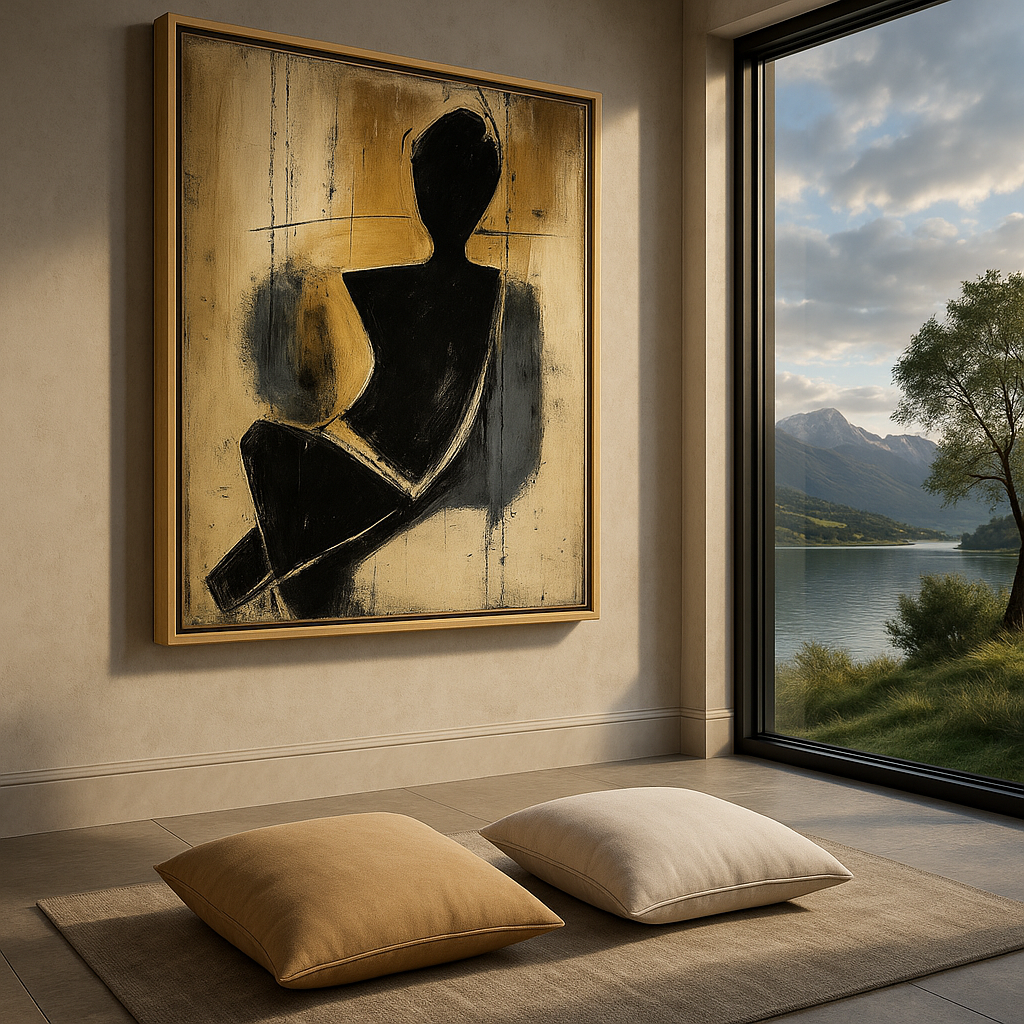 Μinimalist Abstract Figure Canvas Print