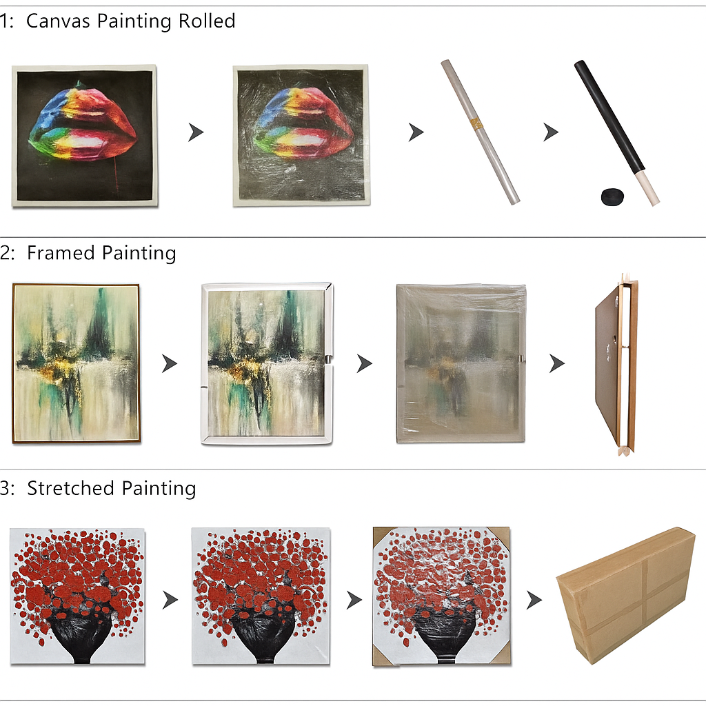 Canvas Print: Abstract Faces Connection - Black & Gold Minimalist Wall Art