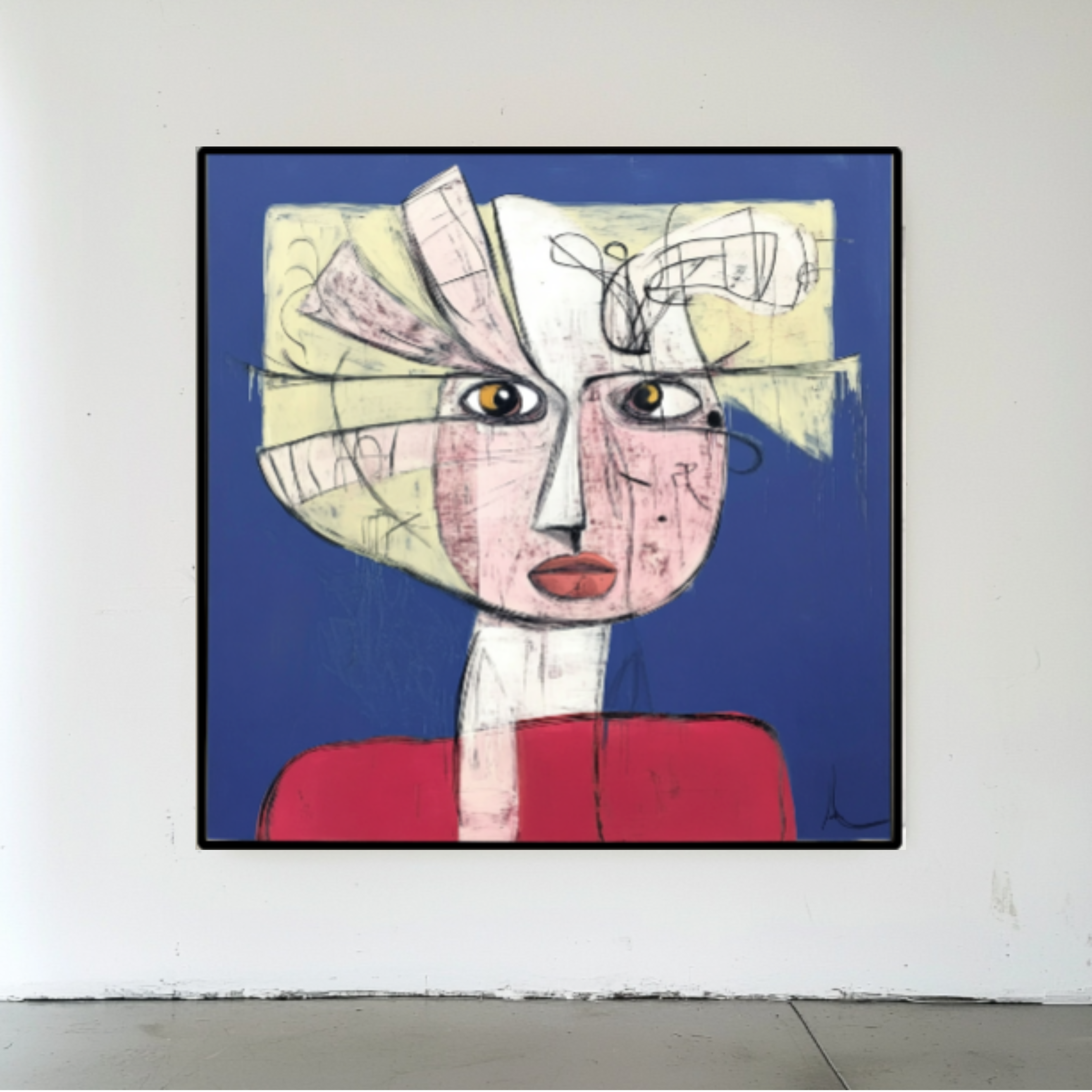 Canvas Print : "Abstract Muse"-Chiara Rossetti