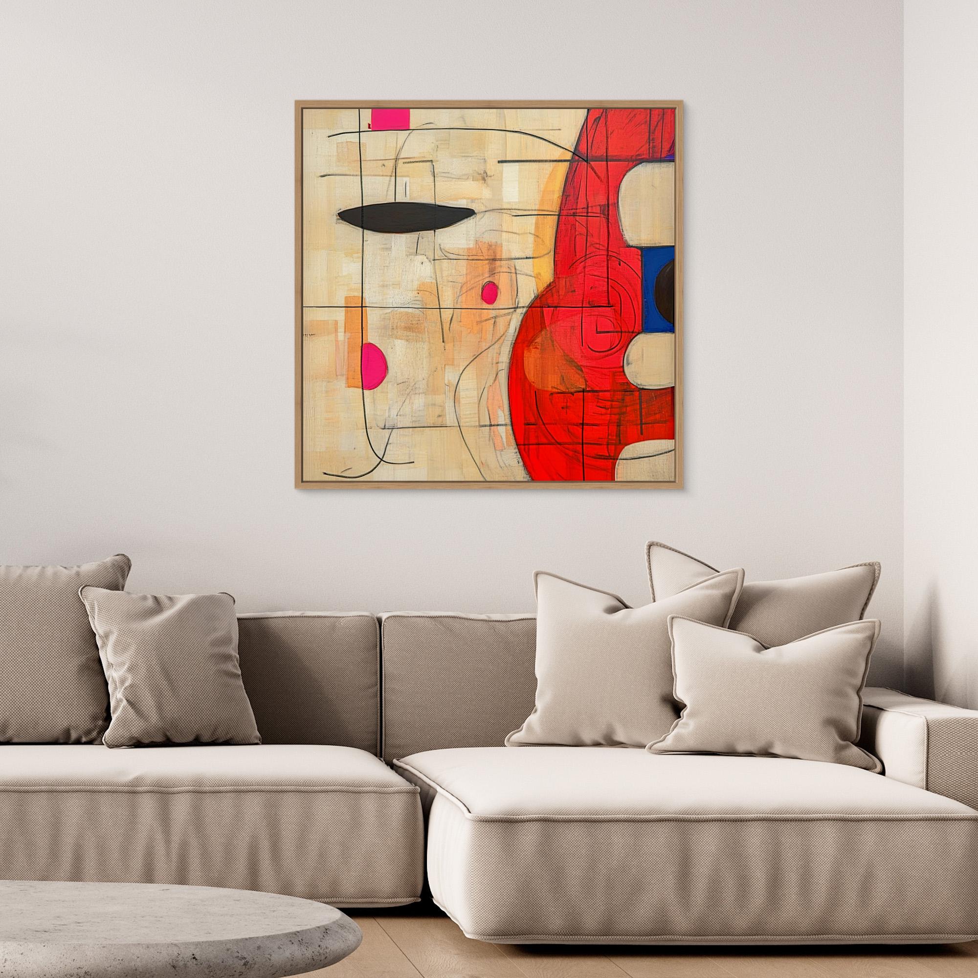 Canvas Print: Abstract Rhythms – Large Canvas Wall Art for Living Room