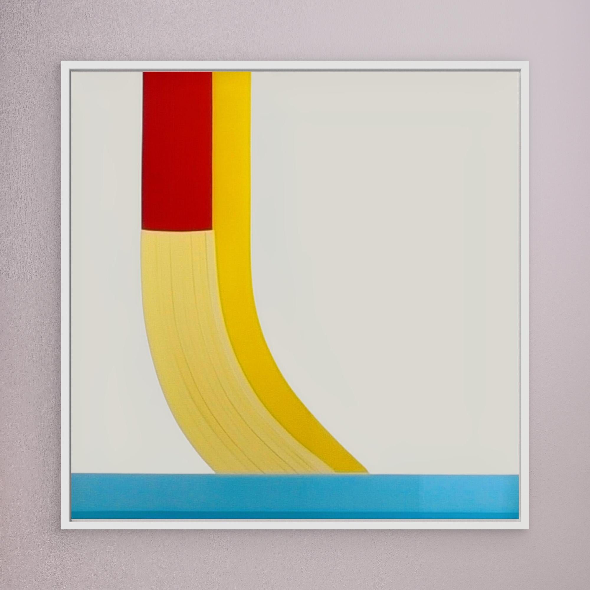 Canvas Print: Minimalist Motion - Geometric Abstract Wall Art