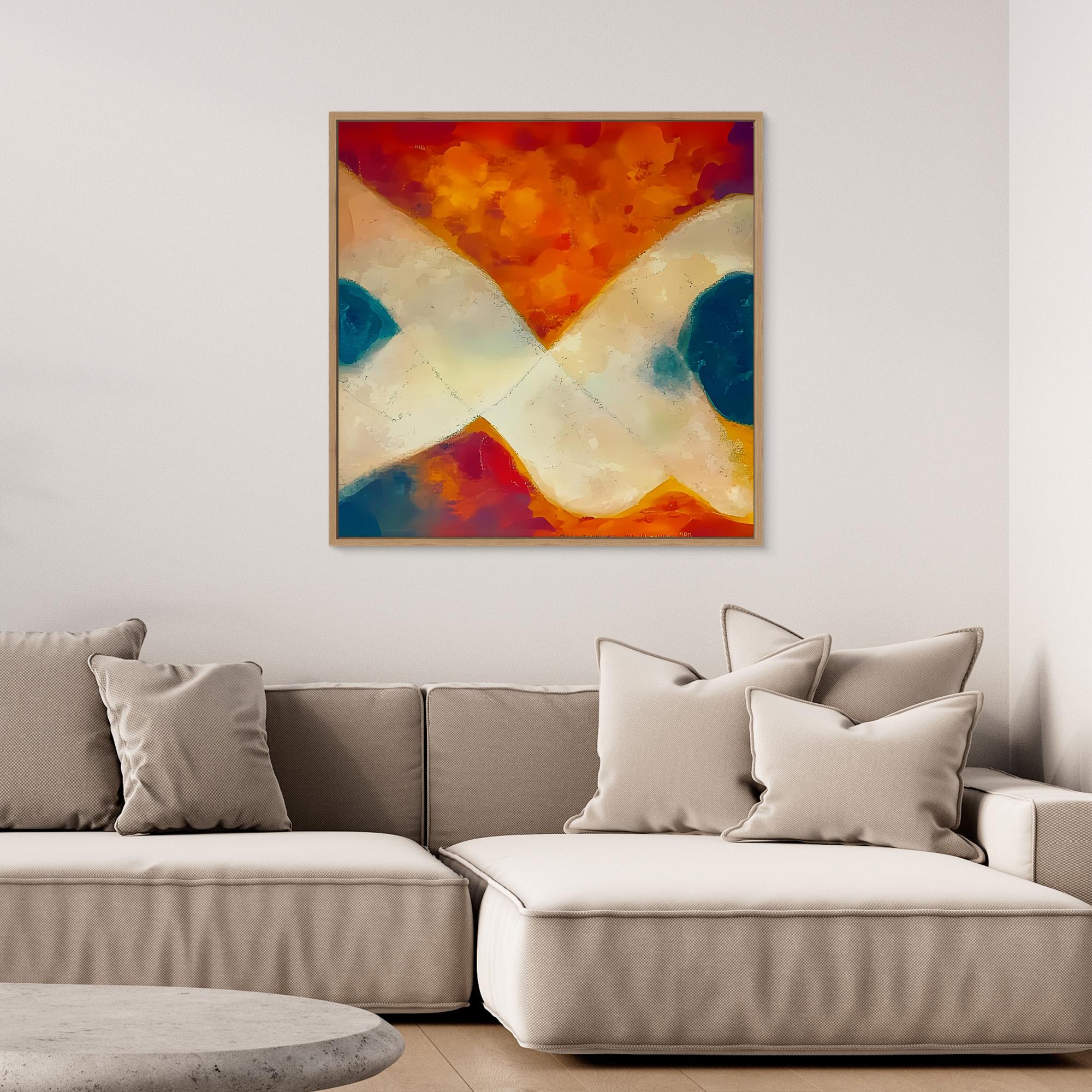 Canvas Print: Infinite Flow – Contemporary Abstract Art