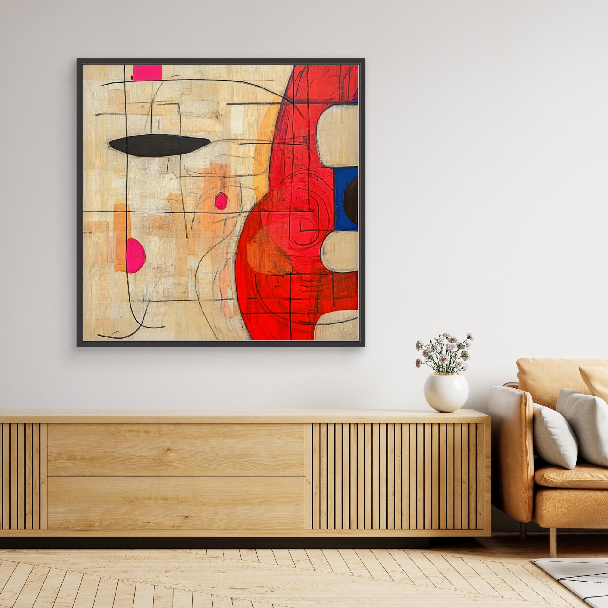 Canvas Print: Abstract Rhythms – Large Canvas Wall Art for Living Room