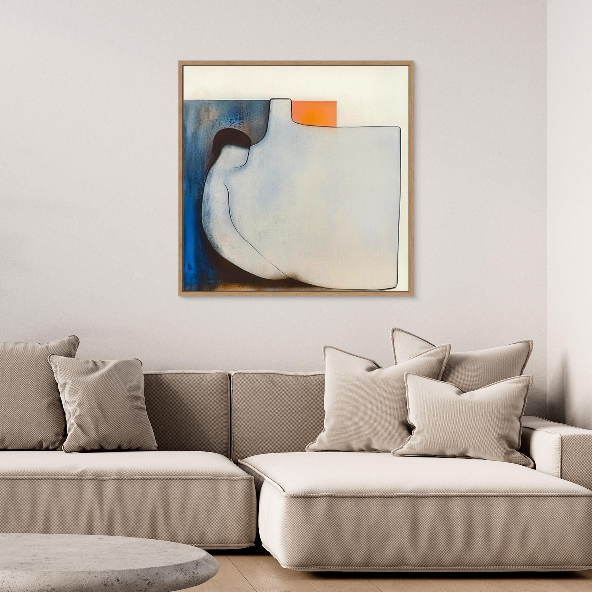 Canvas Print: Tranquil Form – Large Canvas Wall Art for Living Room