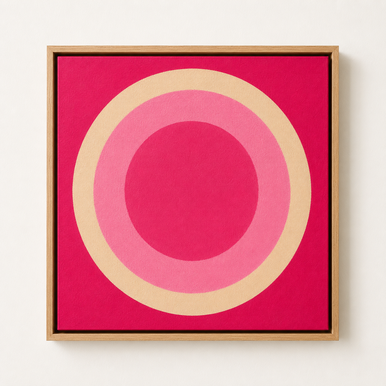 Circle Wall Art Canvas Print 