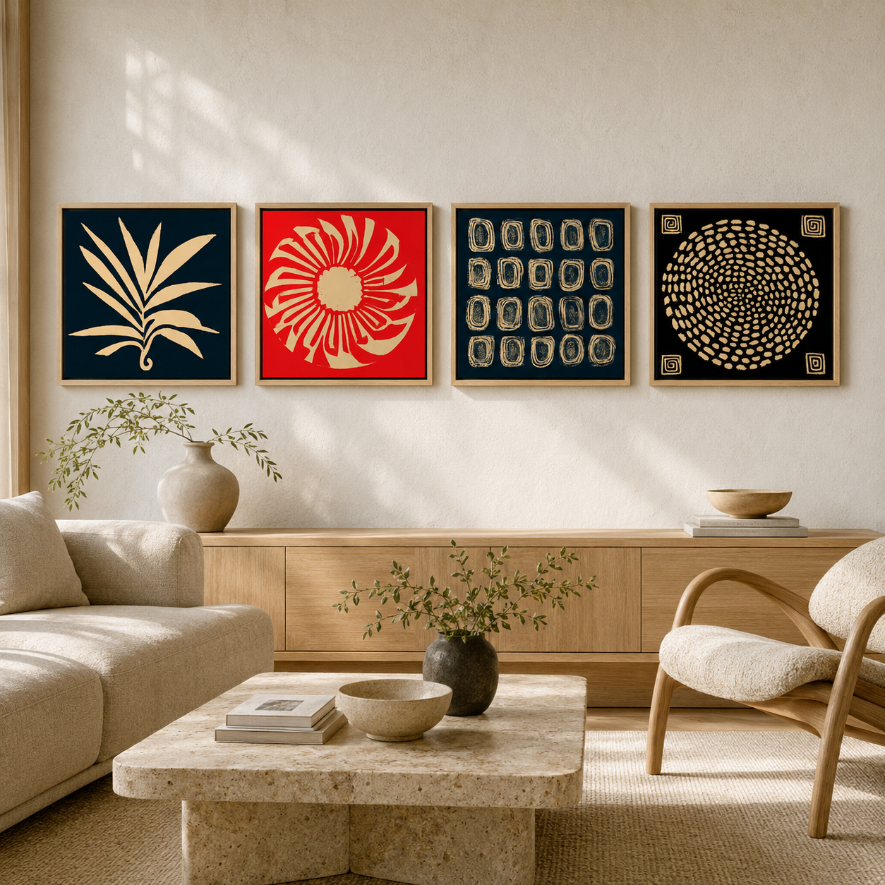 Set of 4 Wall Art