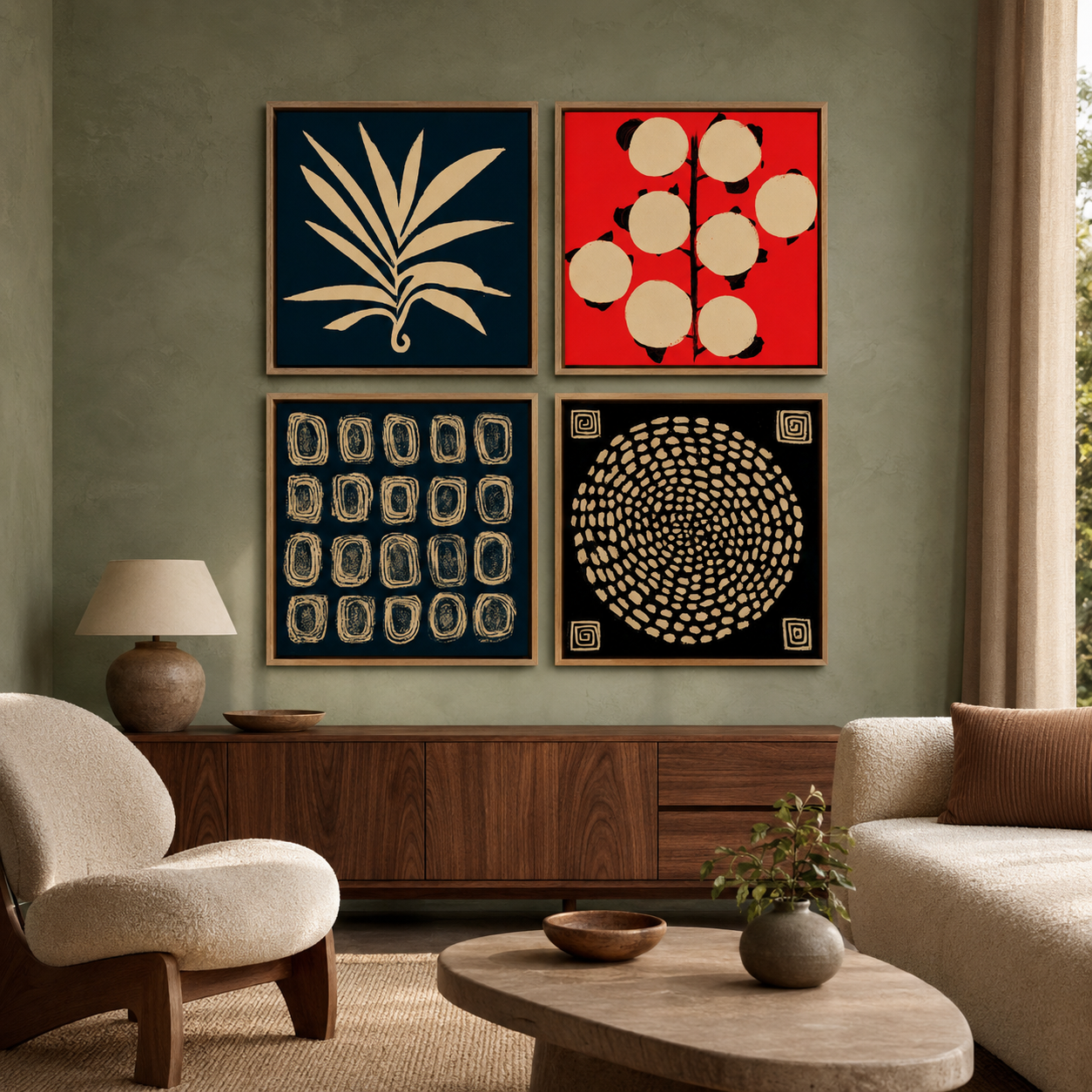 Set of 4 Wall Art