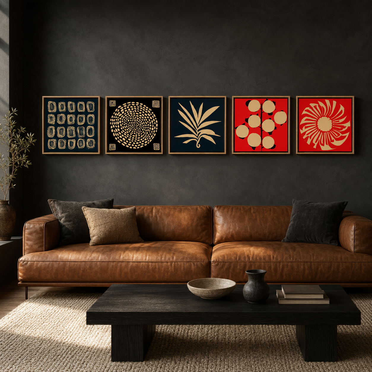 Five Piece Wall Art Set — Odyssey by Rossetti Art
