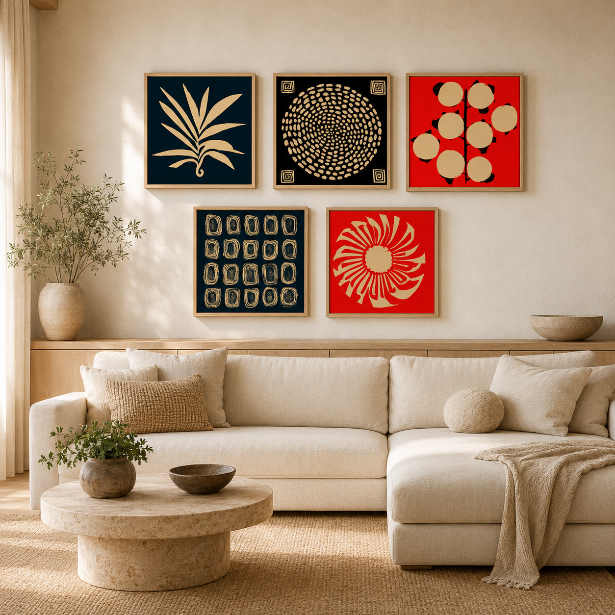Five Piece Wall Art Set — Odyssey by Rossetti Art