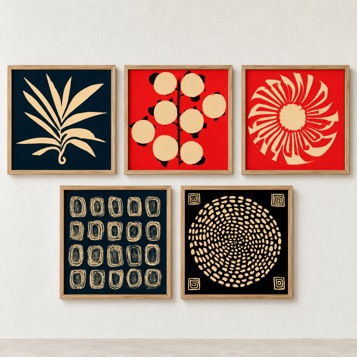 Five Piece Wall Art Set — Odyssey by Rossetti Art
