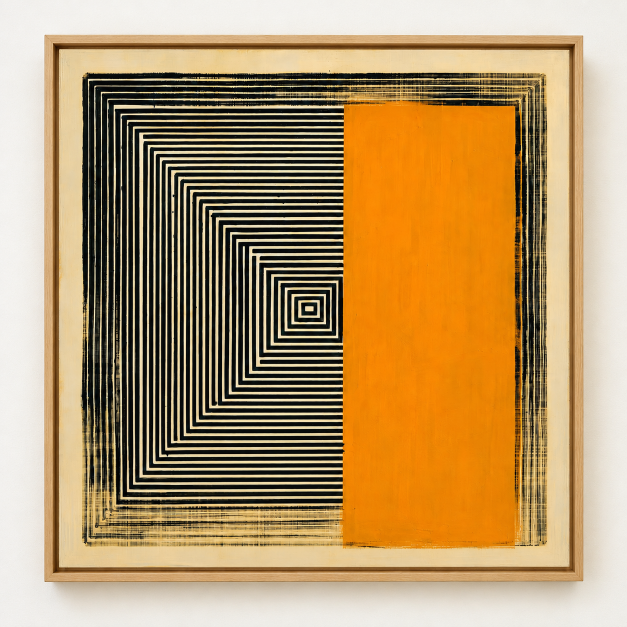 Optical Illusion Wall Art Canvas Print — Threshold | Rossetti Art