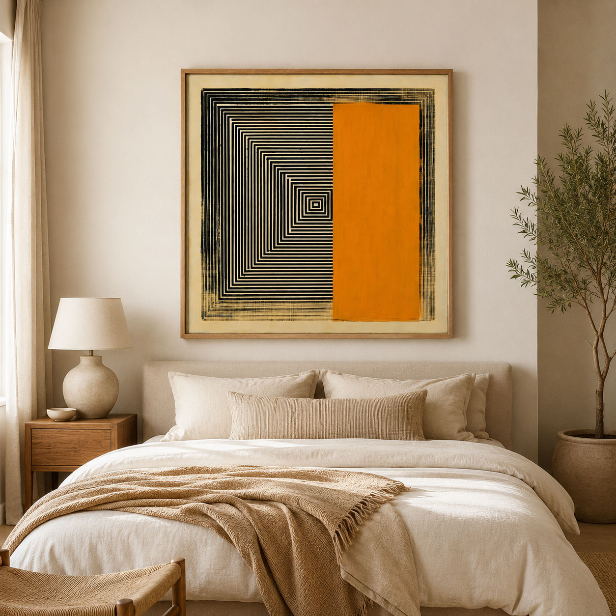Optical Illusion Wall Art Canvas Print — Threshold | Rossetti Art