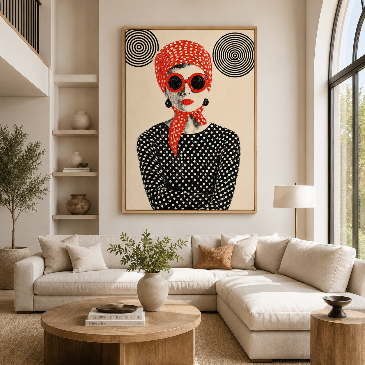 Vintage Wall Art Canvas Print — Bardot by Rossetti Art