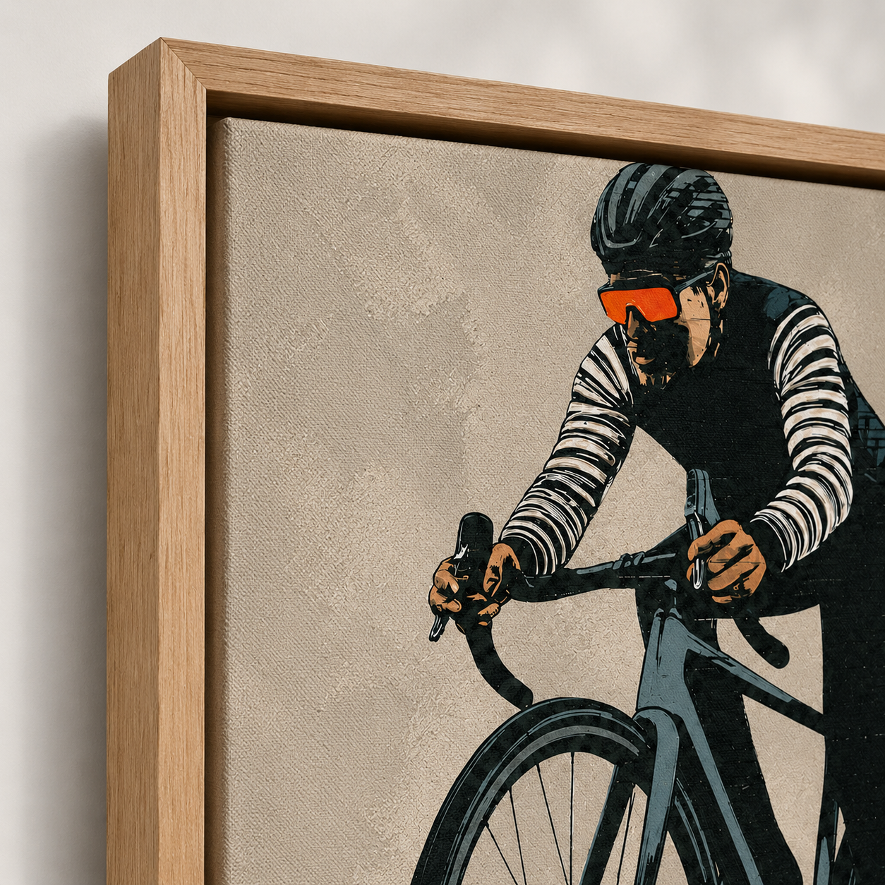 Cycling Wall Art Canvas Print — Cadence by Rossetti Art