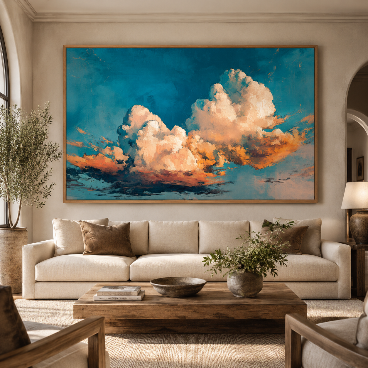Cloud Wall Art — Thermal Rise | Rossetti Art