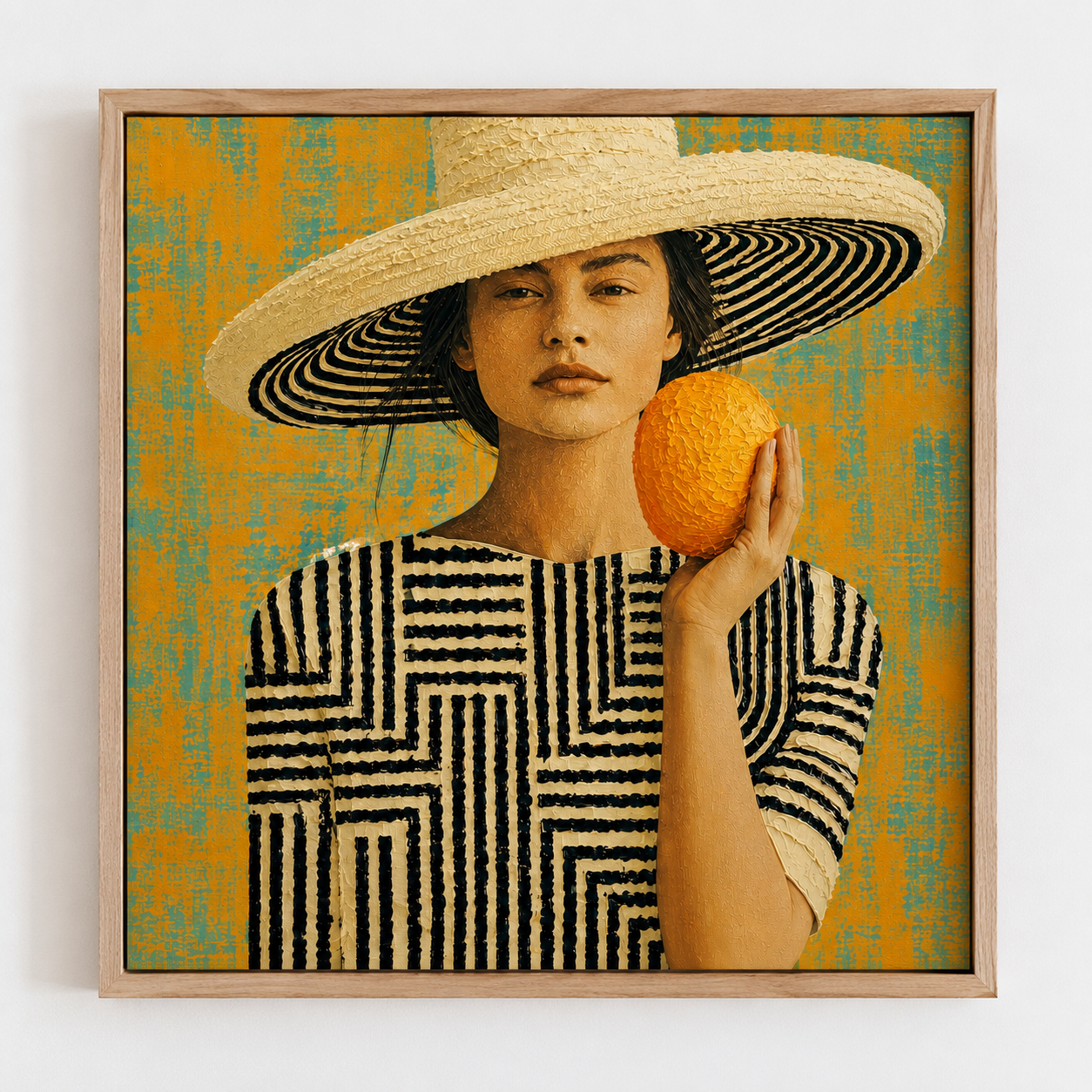 Large Portrait Canvas Print — Valencia by Rossetti Art