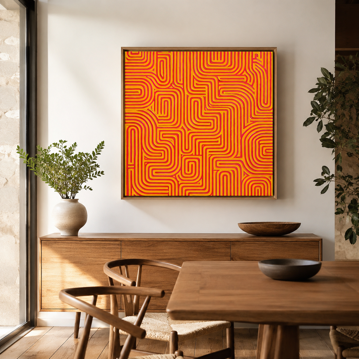 Psychedelic Wall Art — Fever Canvas Print | Rossetti Art