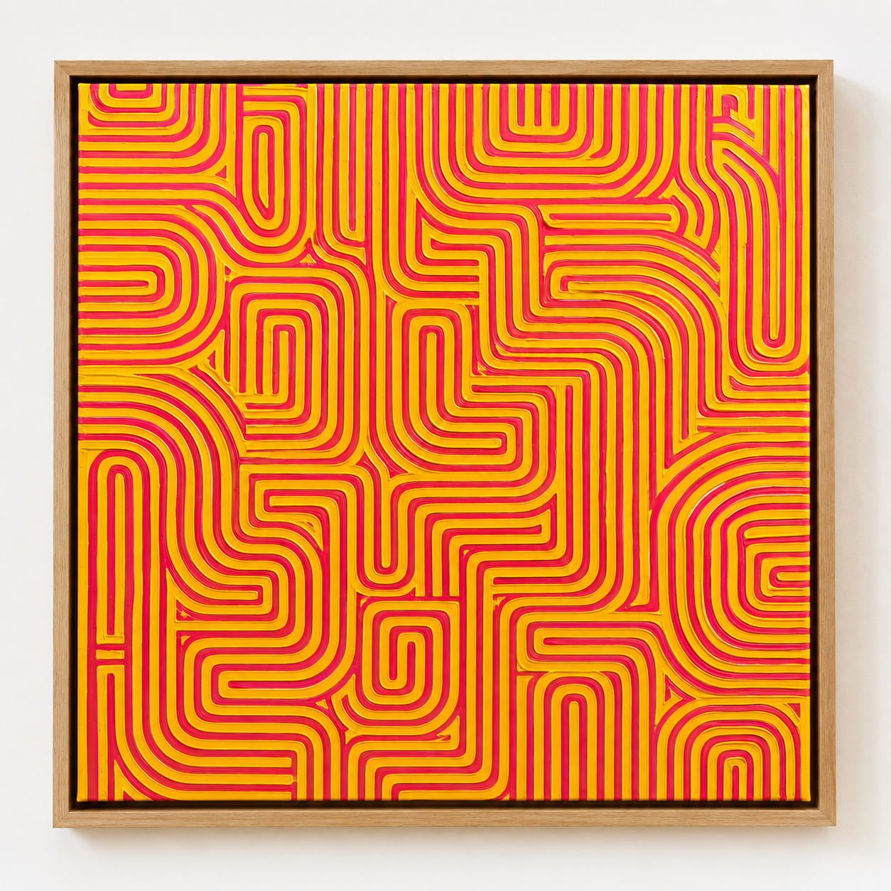 Psychedelic Wall Art — Fever Canvas Print | Rossetti Art