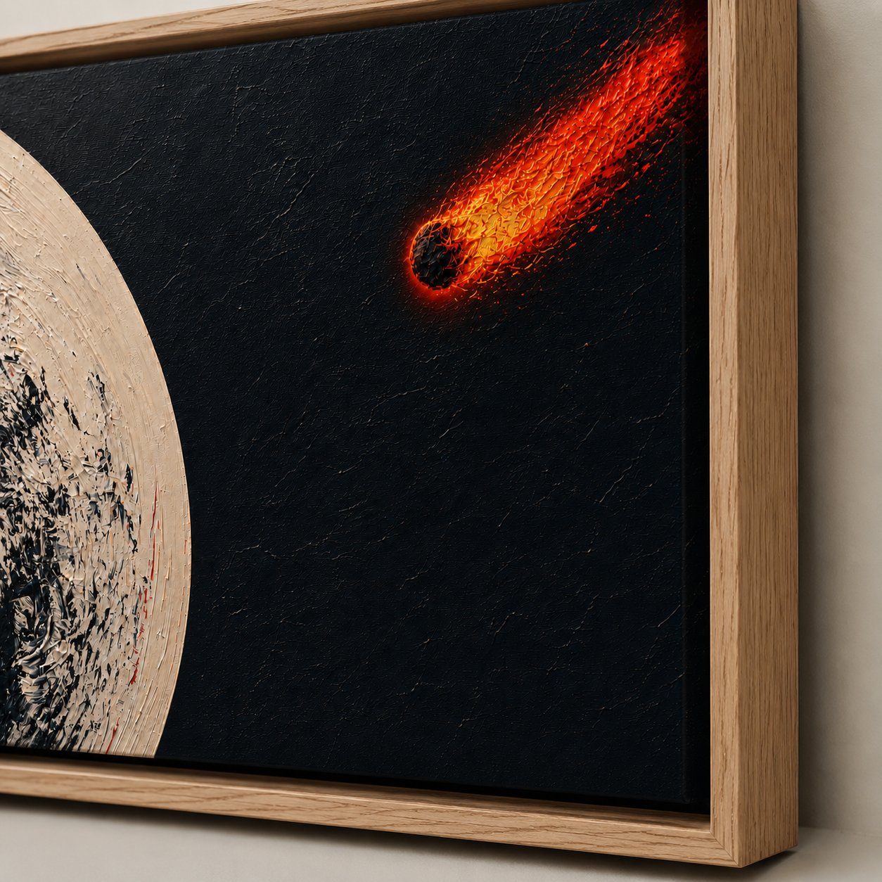 Space Canvas Print — The Approach by Rossetti Art