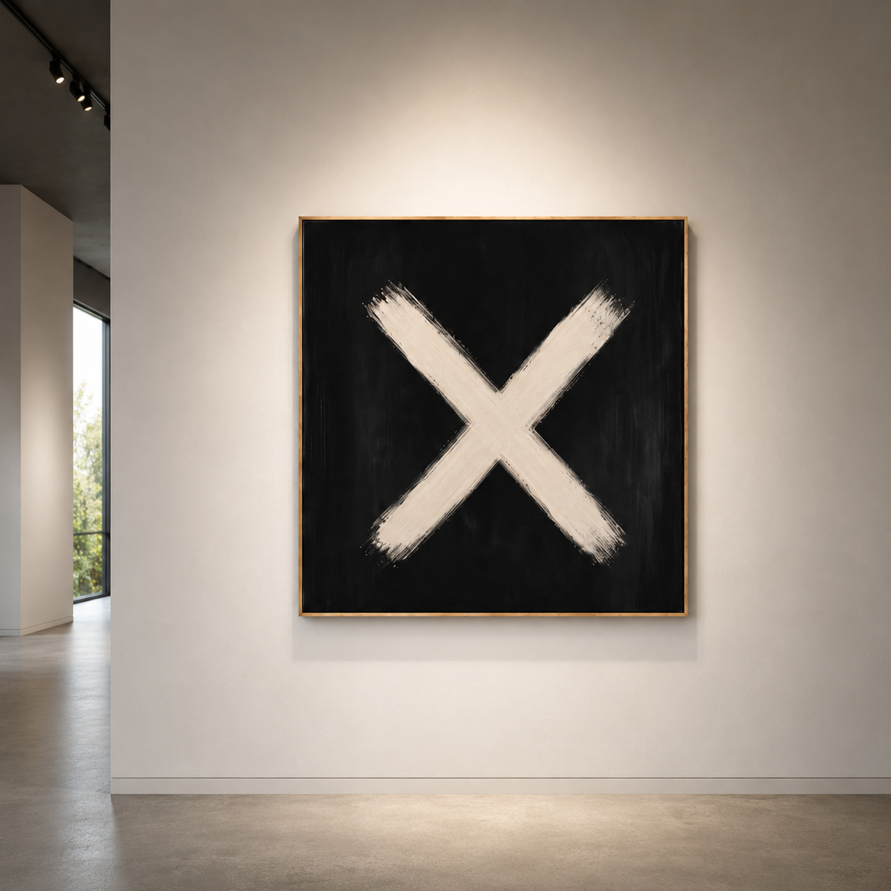 Set of 3 Canvas Prints — Marks & Void by Rossetti Art