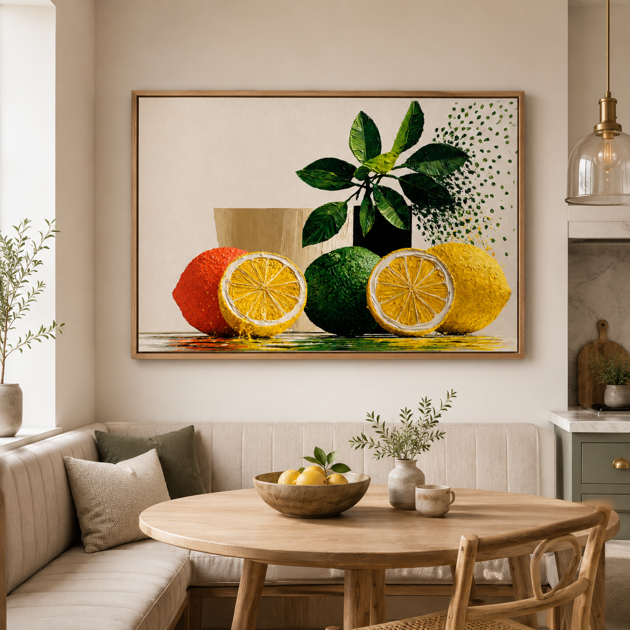 Kitchen Canvas Wall Art — Zest by Rossetti Art