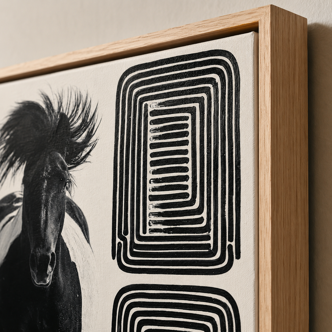 Horse Canvas Wall Art — Surge by Rossetti Art