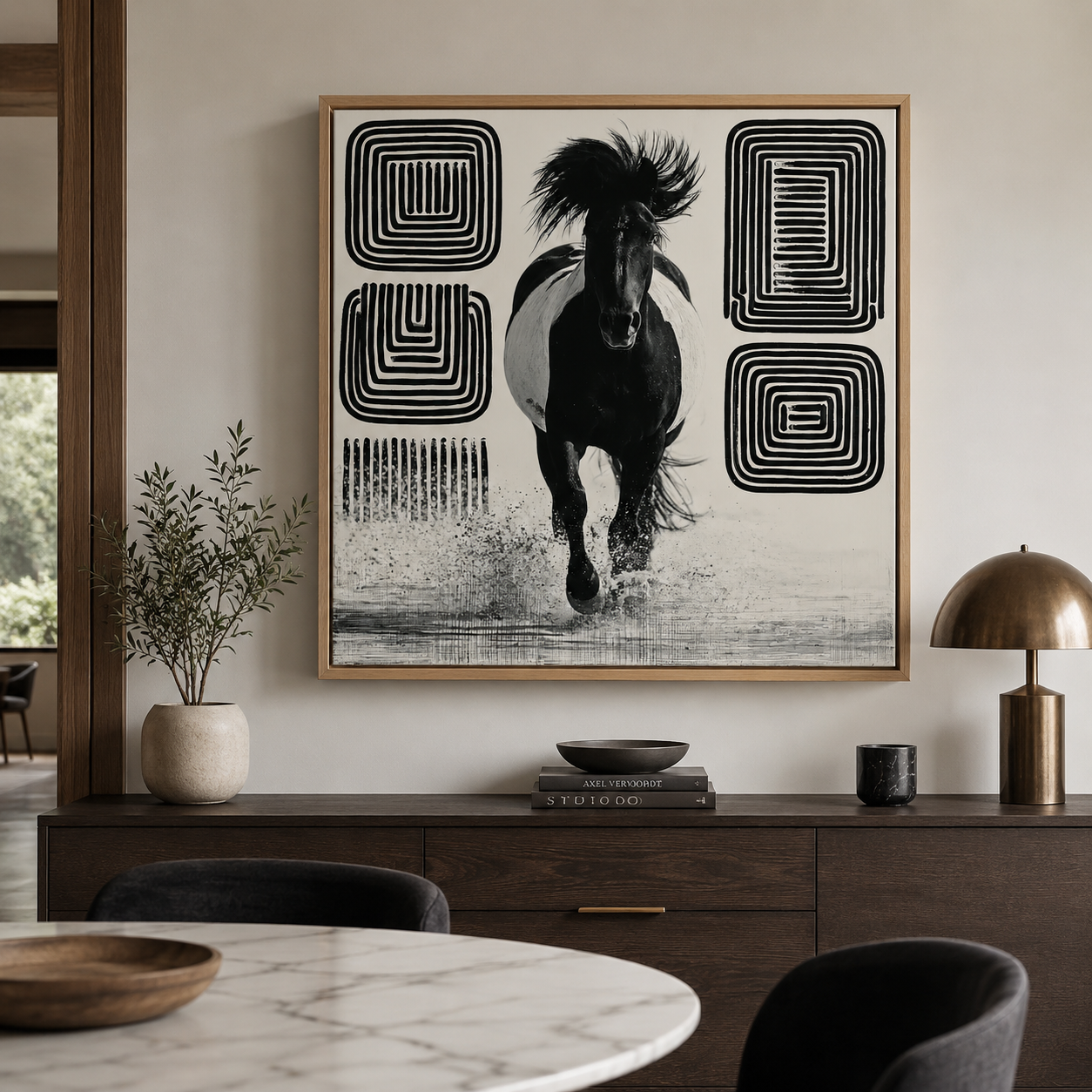 Horse Canvas Wall Art — Surge by Rossetti Art