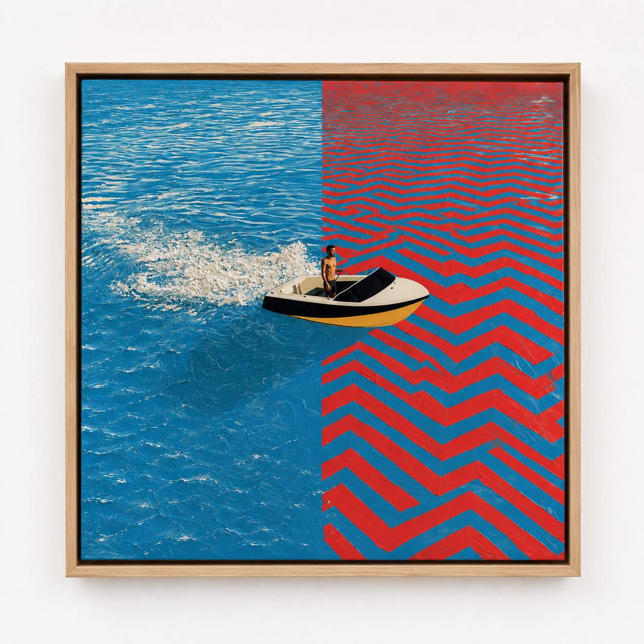 Nautical Wall Art — The Crossing by Rossetti Art