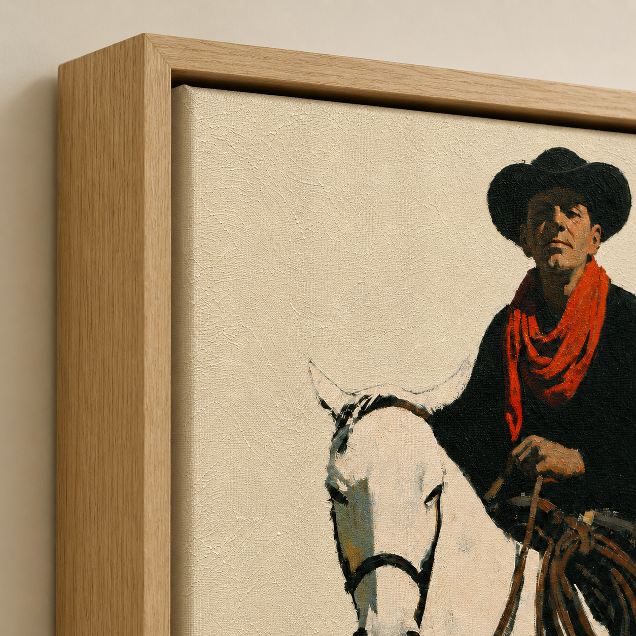 Cowboy Wall Art — The Wrangler by Rossetti Art