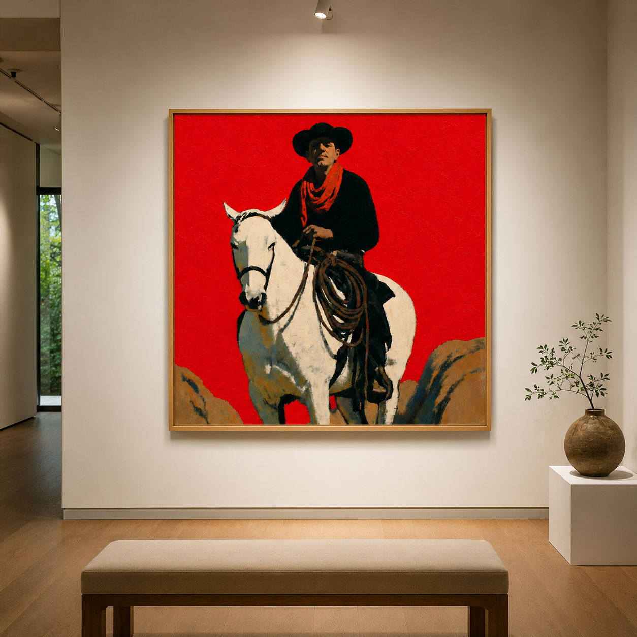 Cowboy Wall Art — The Wrangler by Rossetti Art