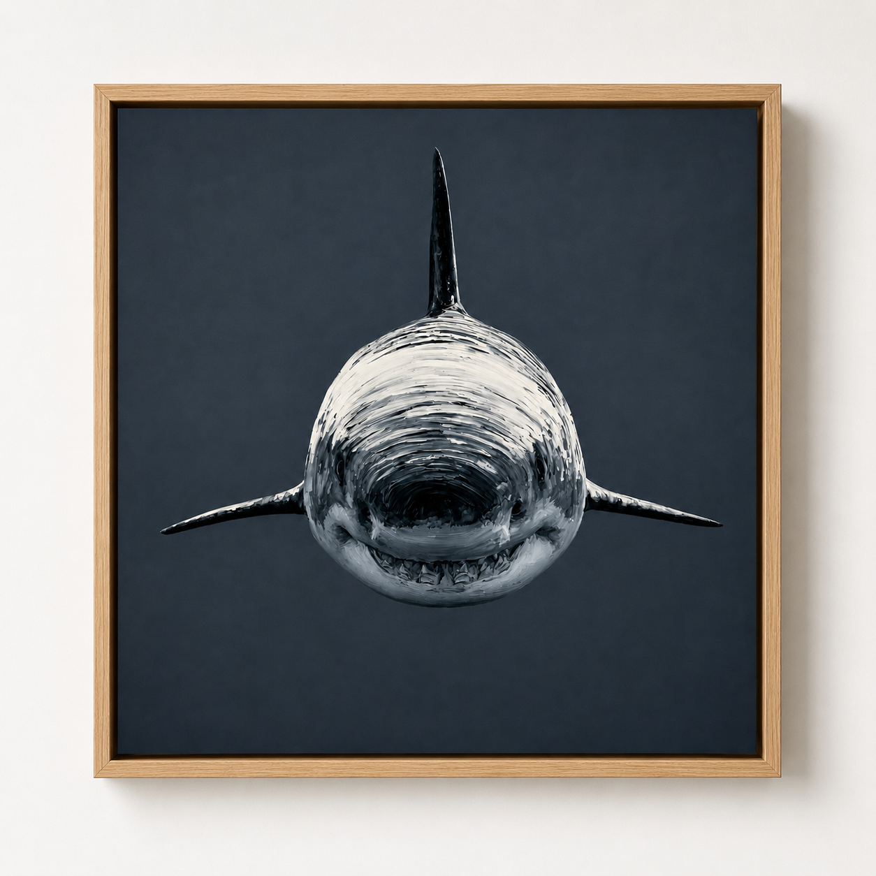 Shark Wall Art Canvas Print — Apex by Rossetti Art