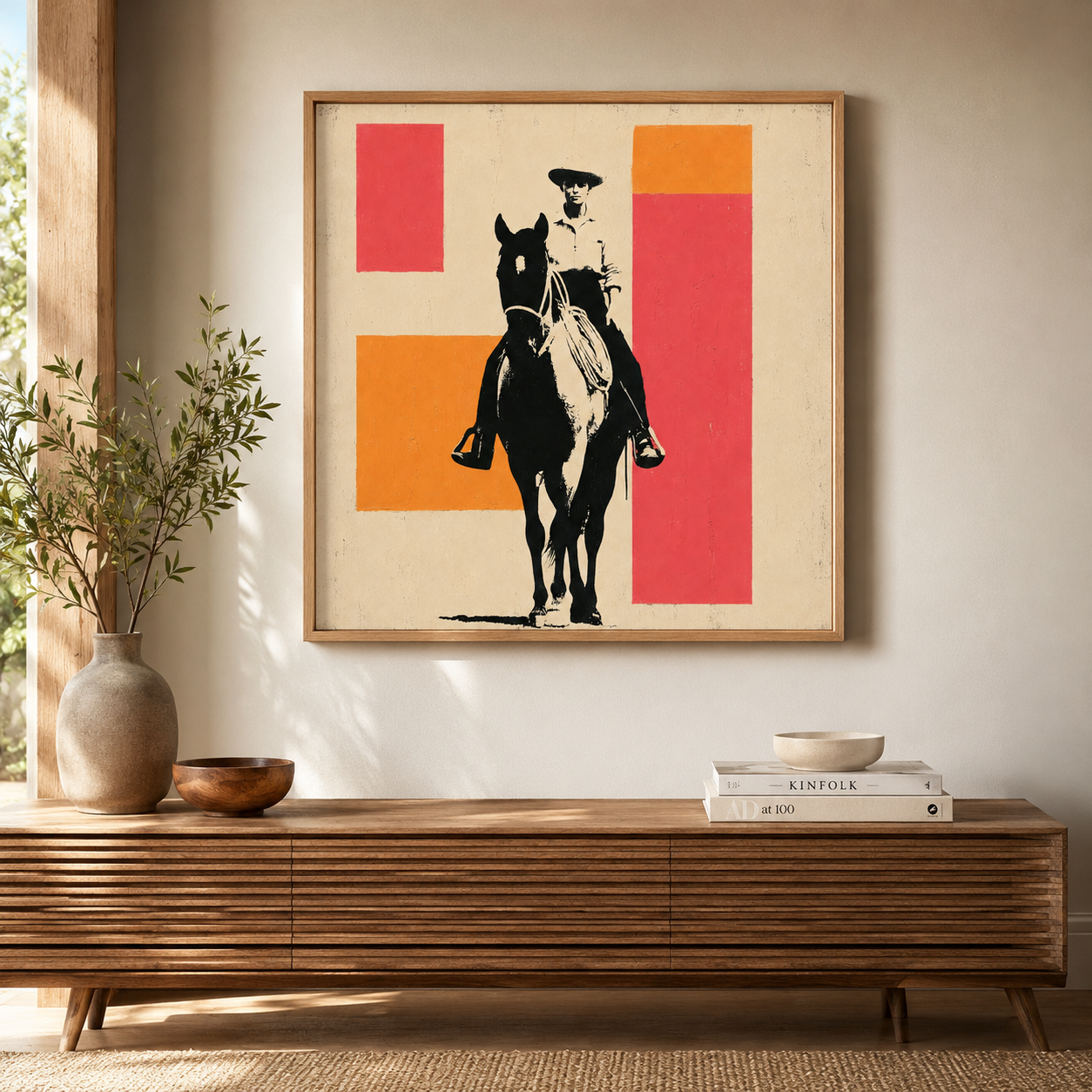 Western Wall Art Canvas Print | Rossetti Art