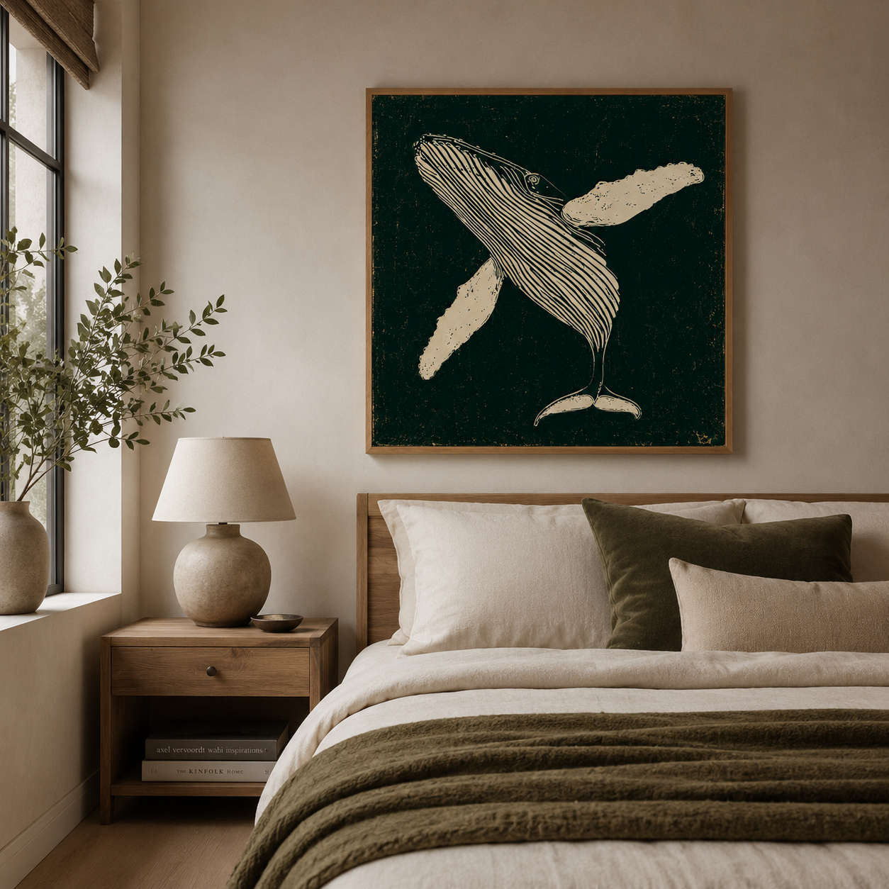 Ocean Wall Art Canvas — Fathom Canvas Print | Rossetti Art