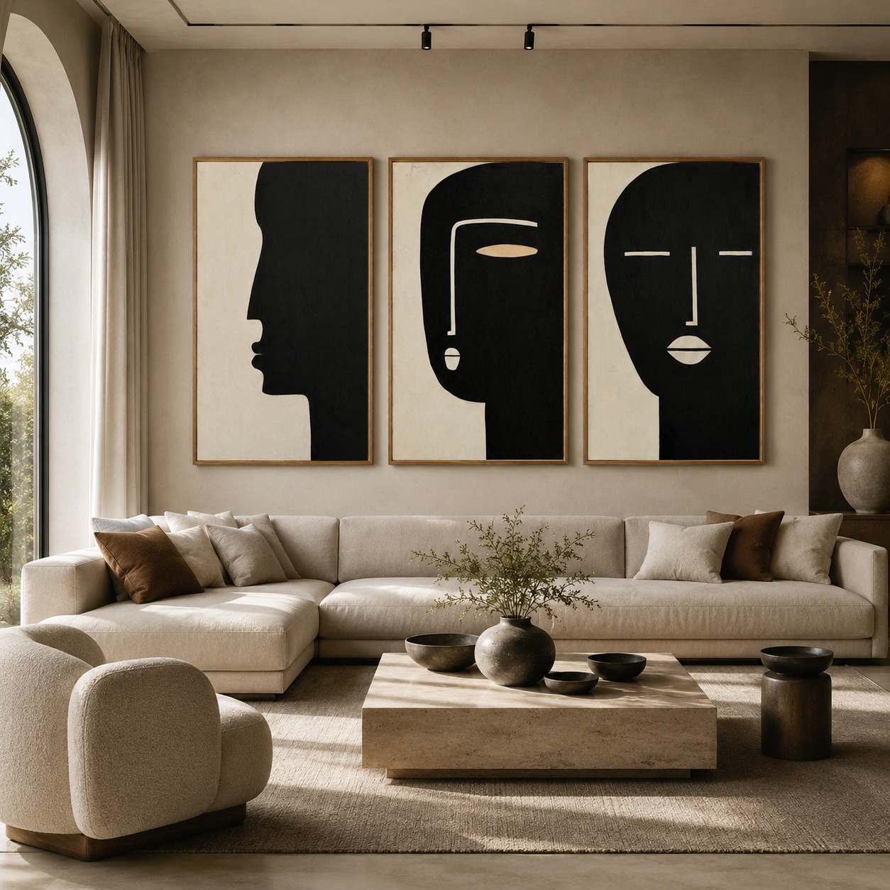 Set of 3 Wall Art Prints — Noir Muses | Rossetti Art