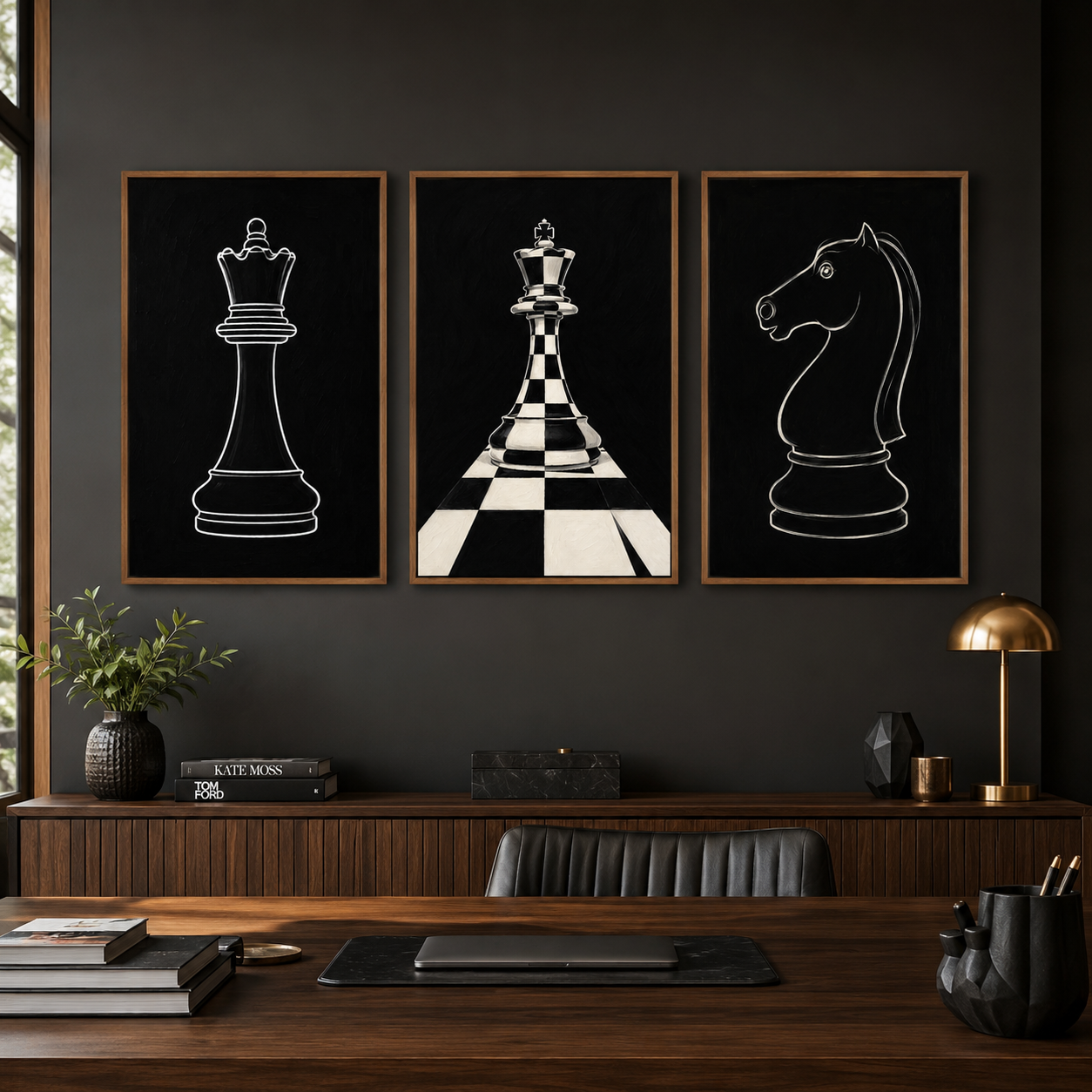 Chess Wall Art Canvas Print — Game of Kings by Rossetti Art